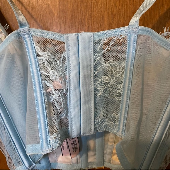 Victoria's Secret Unlined Lace - Up Corset Top Dream Angels Size XS - Picture 6 of 8